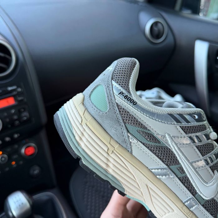 Кросівки Кроссовки Nike P-6000 Grey Green Серый Зелёный Сірий Зелений Кросовки демісезон