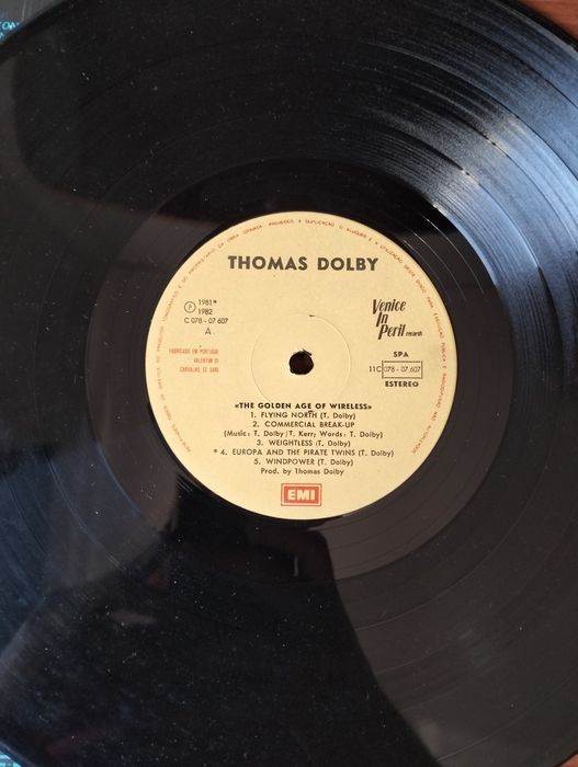 Disco de vinil LP Thomas Dolby
