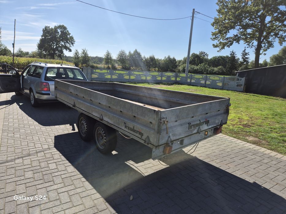 Przyczepka samochodowa platforma 3.5x1.6 Brenderup