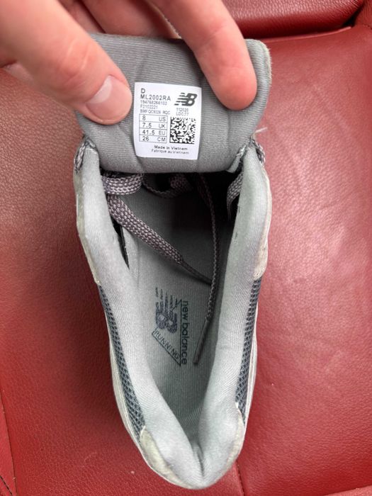 (ОПЛАТА ПІСЛЯ ОГЛЯДУ)New Balance 2002R Dark Grey Нью Беленс 2002Р Темно-сірі