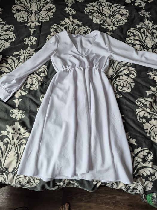 Біла сукня 46-48 розмір