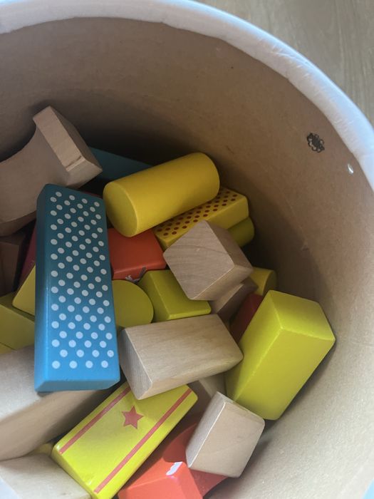 Drewniane klocki - OKAZJA