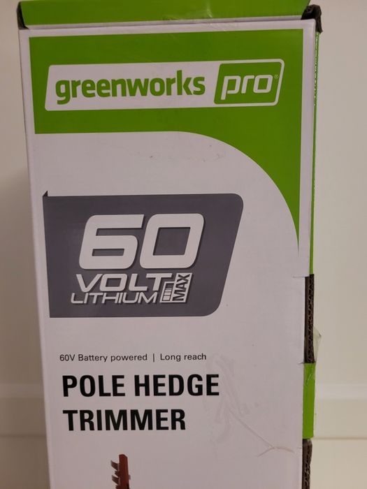 Nożyce do żywopłotu greenworks Pro