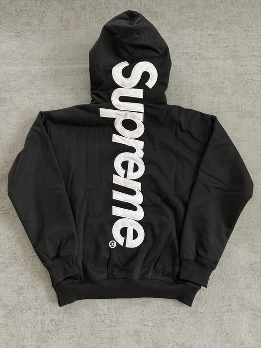 Костюм supreme чорний/сірий супрім костюм суприм
