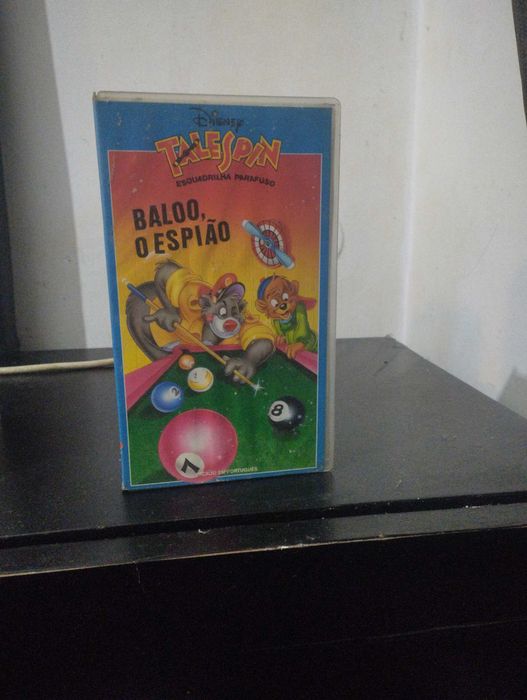 Conjunto de filmes vhs