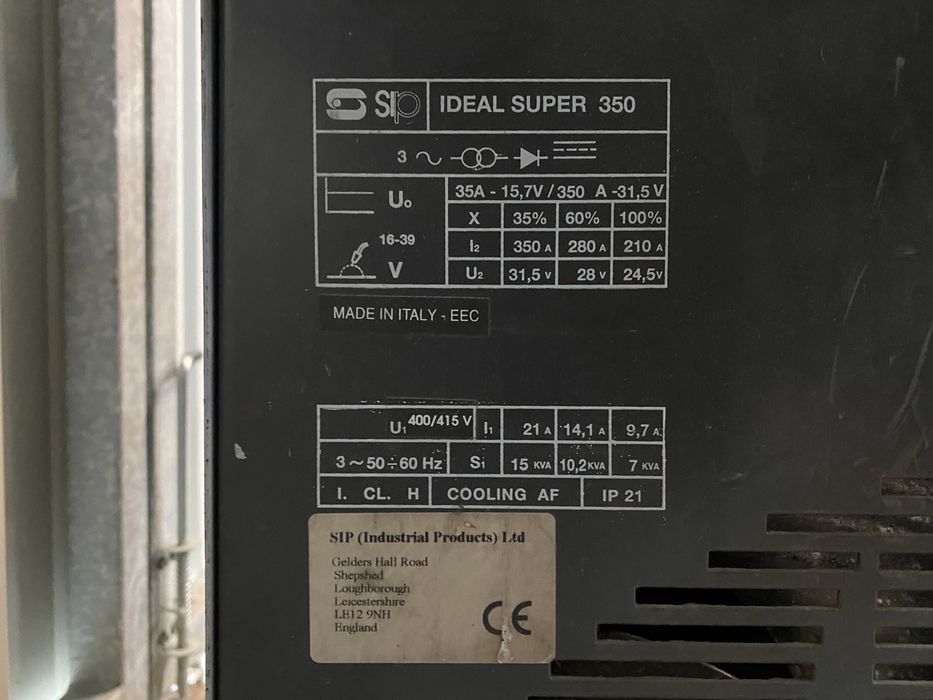 Spawarka MIG Migomat SIP Ideal Super 350