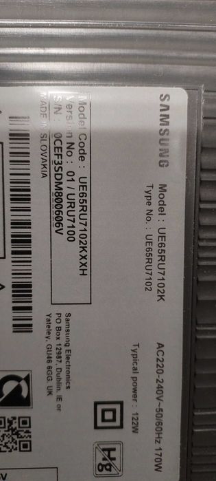 Telewizor Samsung 65 cali 4K UHD Smart