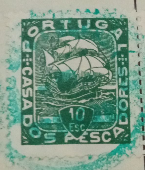 Serie de selos tributários raros, da década de 1940