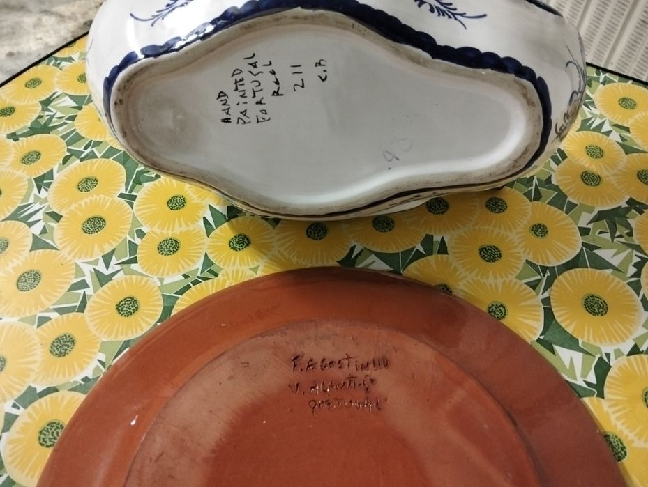 Peças em Porcelana e Barro