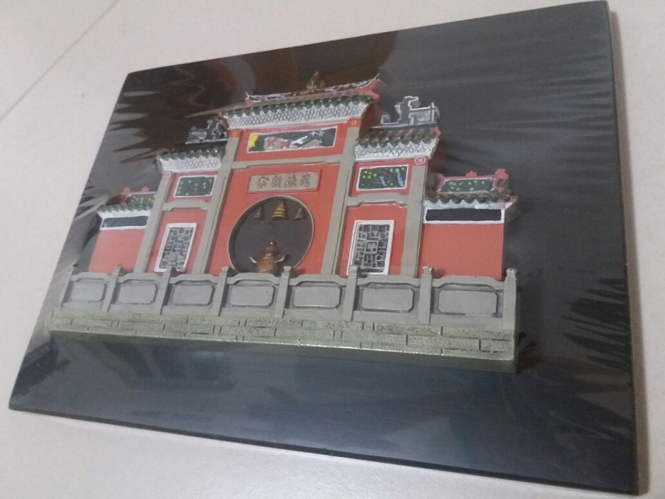 Quadro com Templo de Macau (Vintage - Selado)