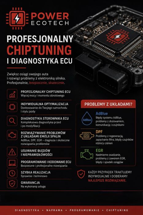 AdBlue , EGR , DPF , Chiptuning , Klapy wirowe, DTC