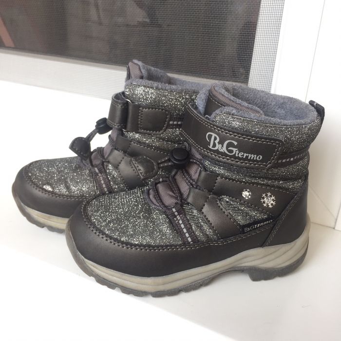 Чоботи, чобітки, зимові, термочоботи, 27р, сапоги, детские сапоги