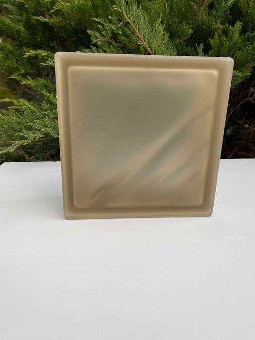 Luksfery pustaki szklane Miód satyna fala 30zł/szt. Nowe