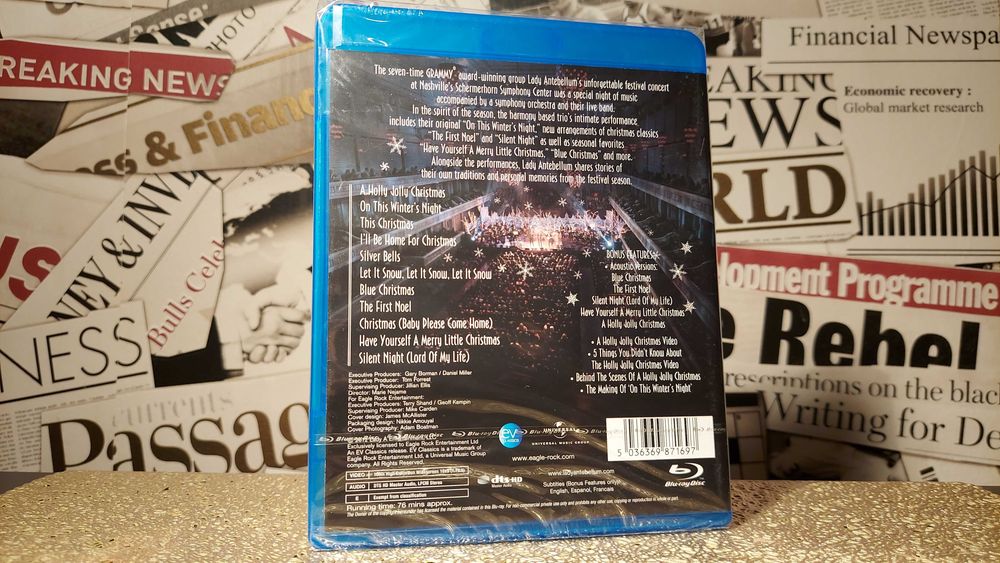 Lady Antebellum - On This Winter’s Night Live Koncert Blu-ray