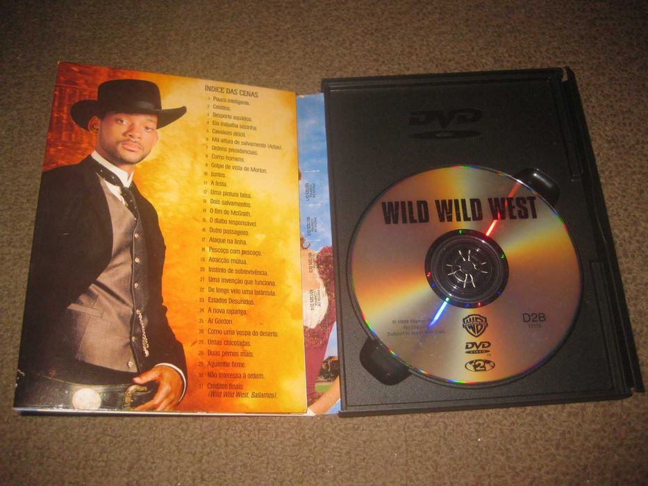 DVD "Wild Wild West" com Will Smith/Snapper