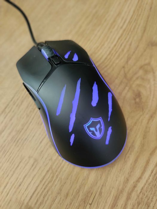 Myszka Gamingowa Battletron Led Usb Pc Ps Black Tiger