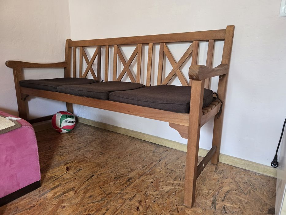 Ławka drewniana 158x50