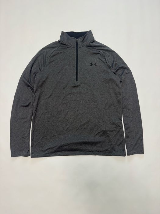 Кофта Under Armour Tech 1/2 Zip Long Sleeve - carbon heather/black