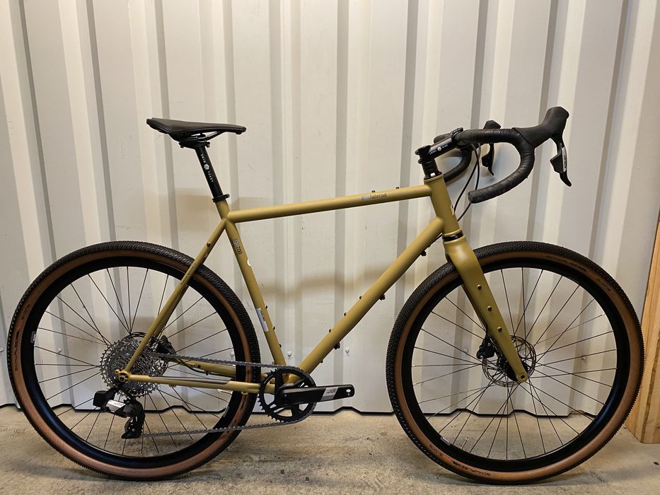 Стан нового Гравійний велосипед CrMo VSF Fahrrad Manufaktur GX700 Sram