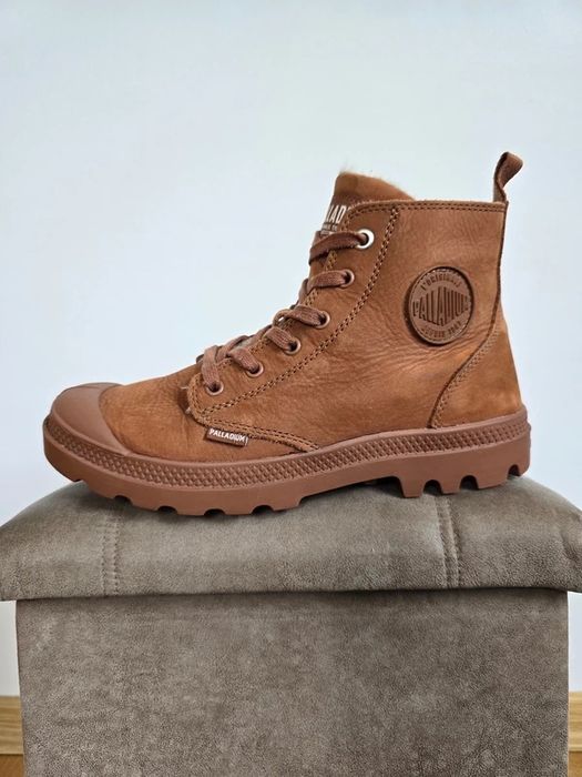 Buty Palladium Pampa rozm. 41 skórzane zimowe ocieplane