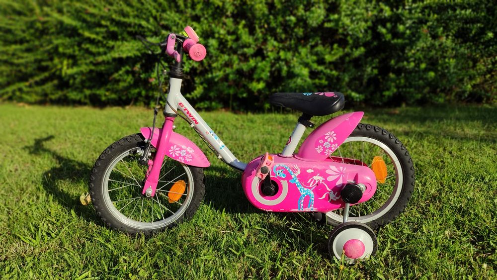 Bicicleta de menina roda 14