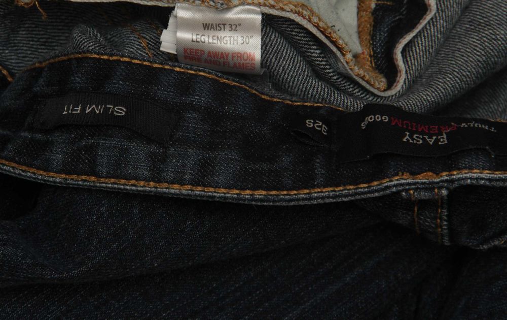 Easy 32 30 selvedge denim джинсы челночные (selvage селвидж)
