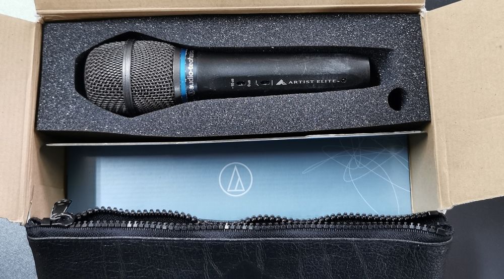 Mikrofon pojemnościowy Audio Technica AE-5400.