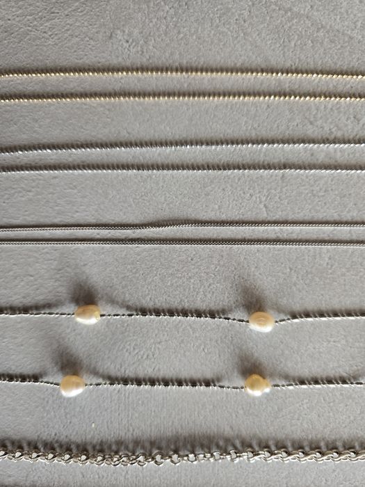 Чокер кольє ланцюжок срібло