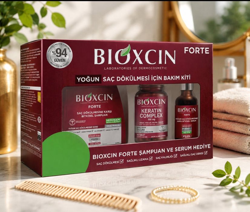 Bioxcin - комплекс шампунь, сиворотка ,вітаміни .