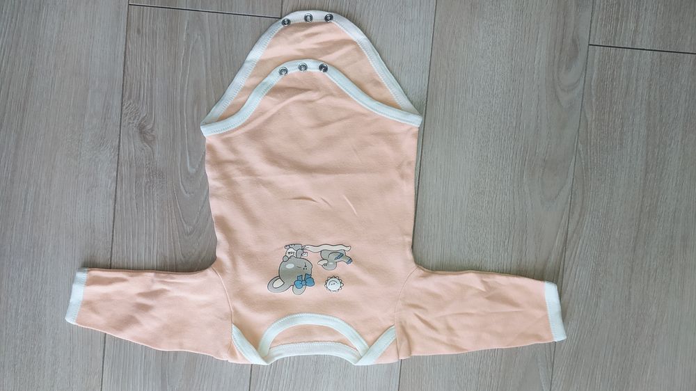 Zestaw ubranek dziewczęcych r.  68 - MIX 6 sztuk