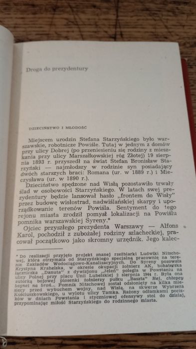 Stefan Starzyński prezydent Warszawy. Drozdowski Marian Marek