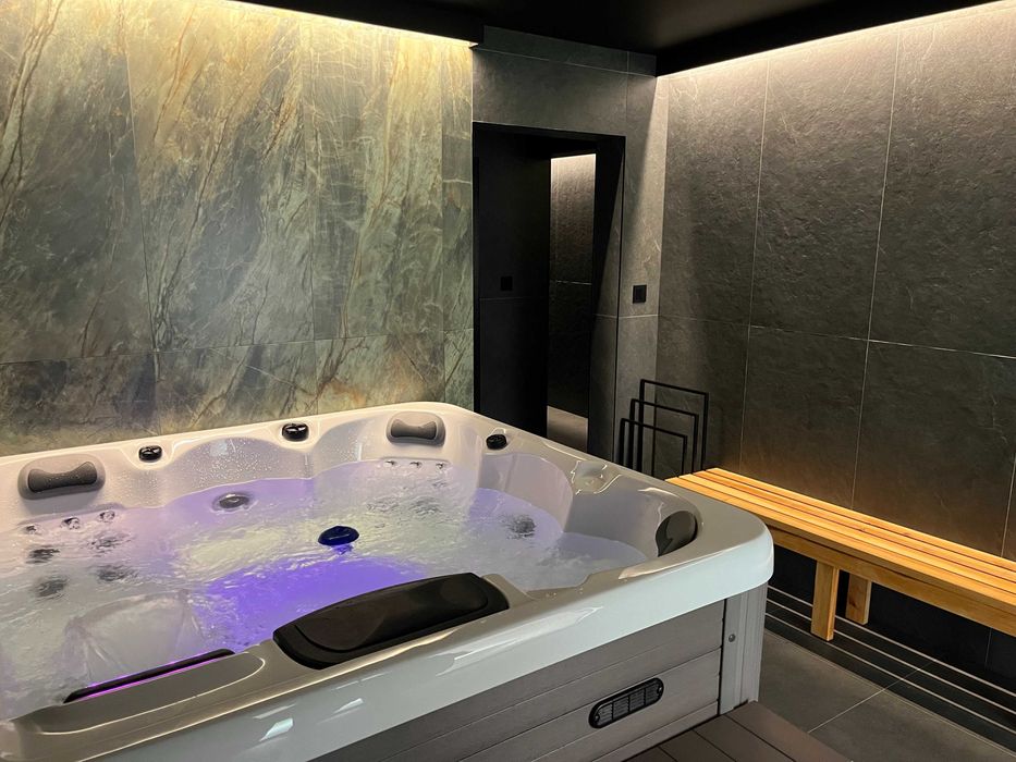 Mazury - apartamenty 4-6 os. sauna  jacuzzi jezioro plaża łowisko las