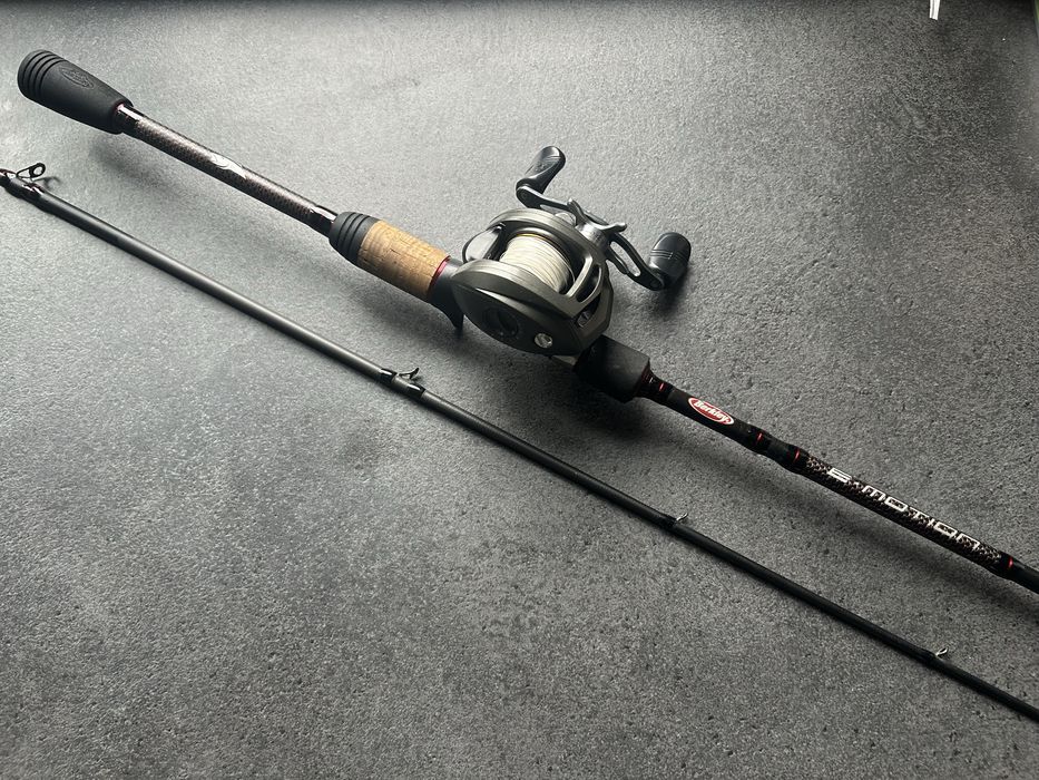 Zestaw castingowy na szczupaka – Team Dragon HS200IL + Berkley E-Motion 10–40 g