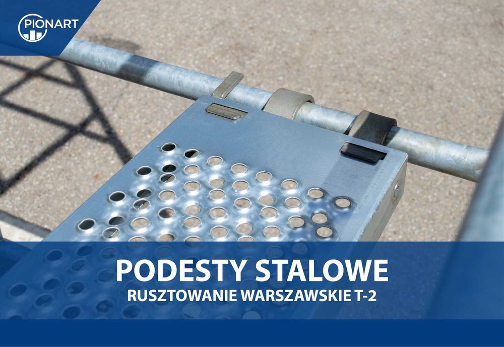 Podest stalowy do rusztowania warszawskiego T-2