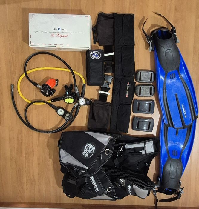 Equipamento de mergulho