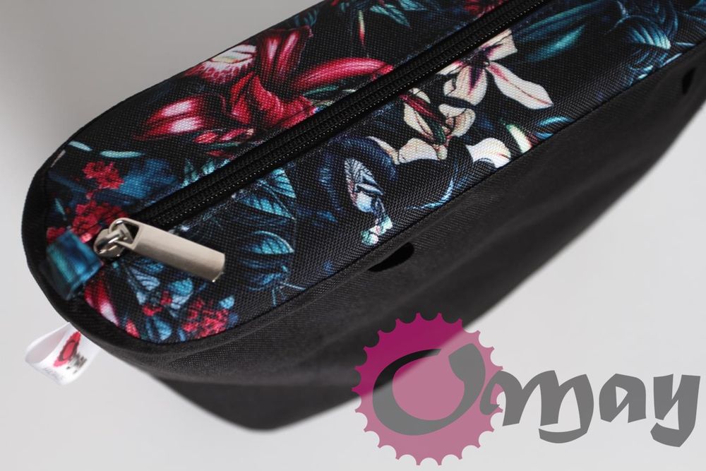 organizer i opaska do OBAG MINI cudne kwiaty sangriowe OMAY