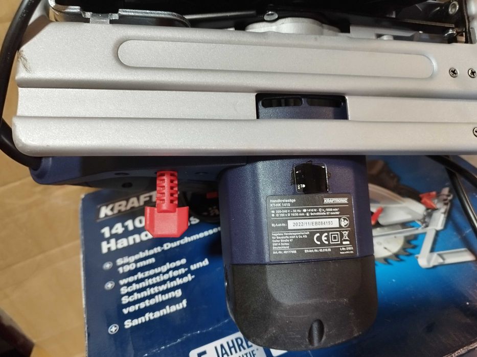 Piła tarczowa Kraftronik KT-HK 1410