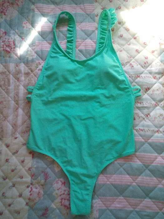 Fato Banho Triquini Menta Verde Água