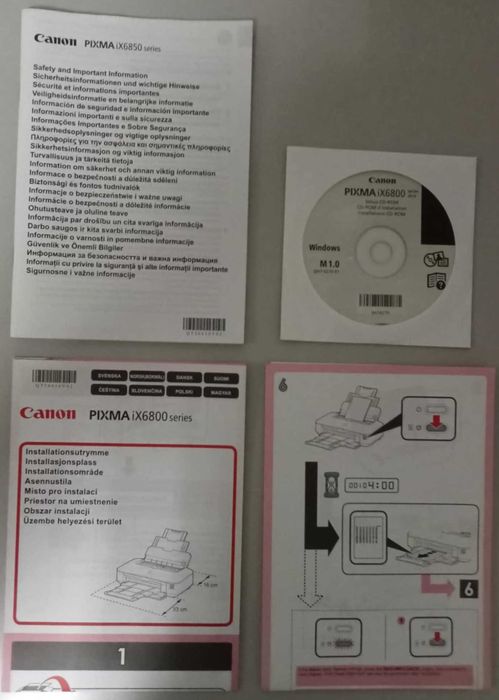 Impressora alimentar A3 - Canon Pixma IX6800