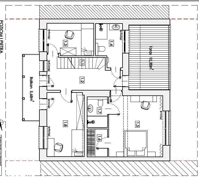 Segment Premium  282 m  z  tarasem  i ogrodem