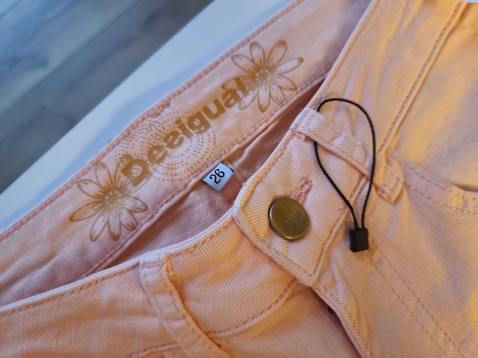 spodnie Desigual 26, rozm ok 34, nowe