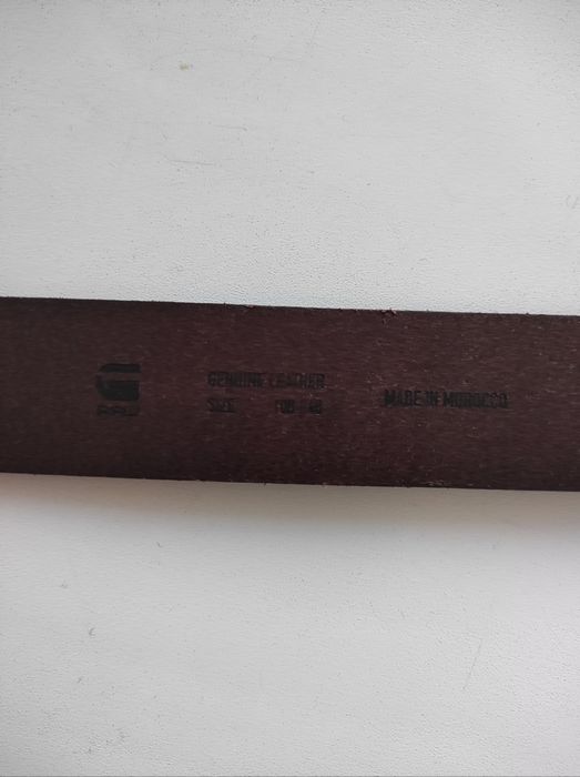 Оригінальний шкіряний ремінь  G-star Raw