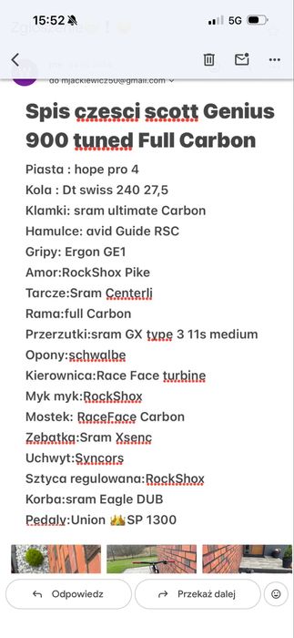 scott Genius 900 tuned Full Carbon