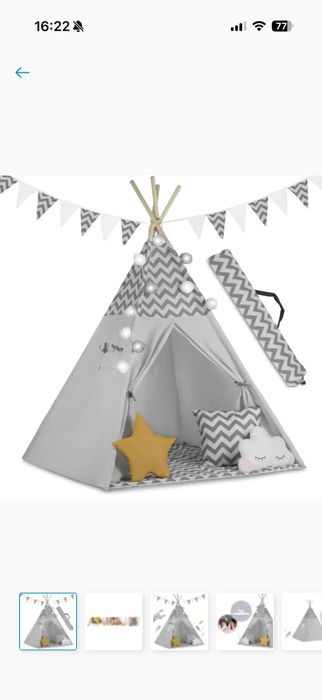 Namiot dziecięcy tipi 165 cm