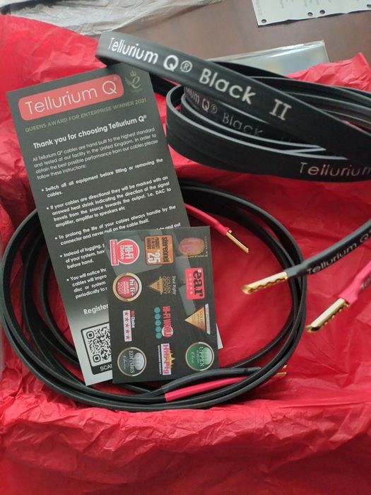 Акустичний кабель Tellurium Q Black II speaker cable