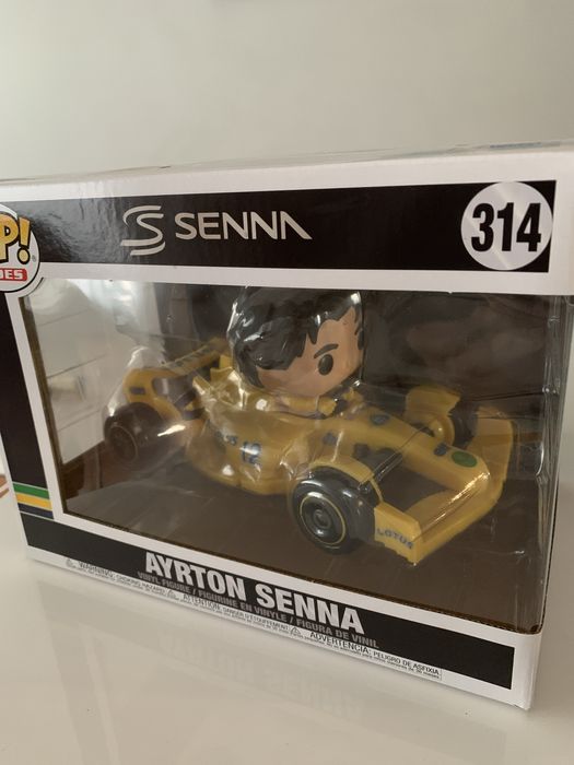 Funko Pop Ayrton Senna - Lotus - Novo