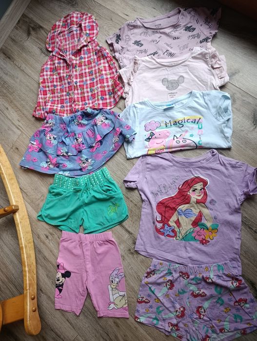 104 bluzki spódnice spodenki piżama