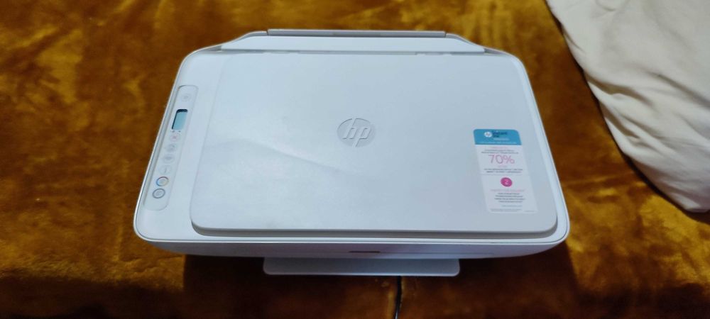 Impressora HP a funcionar