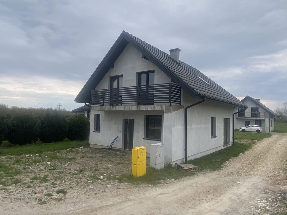 Nowy dom Stan deweloperski , Blisko skawiny ochodza Piękna okolica