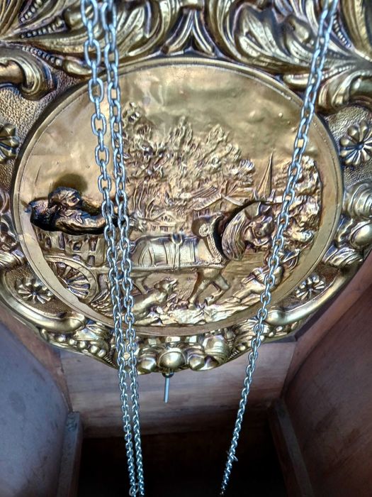 Antigo relogio de pesos ODO Frances